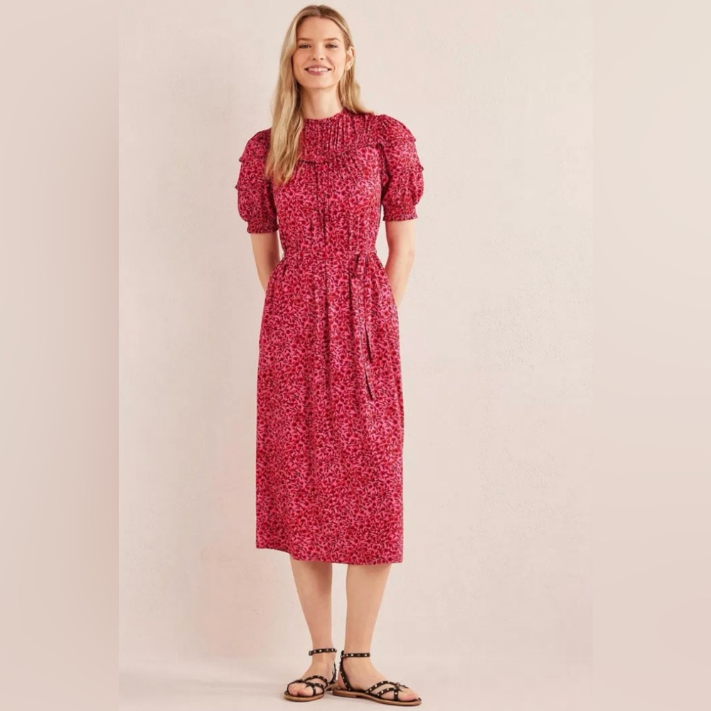 NWT Boden Yoke Detail Jersey Dress